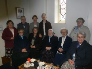 Sister Phyllis' Community present at Sister's Induction as Parish Sister. St Bede's September 2015